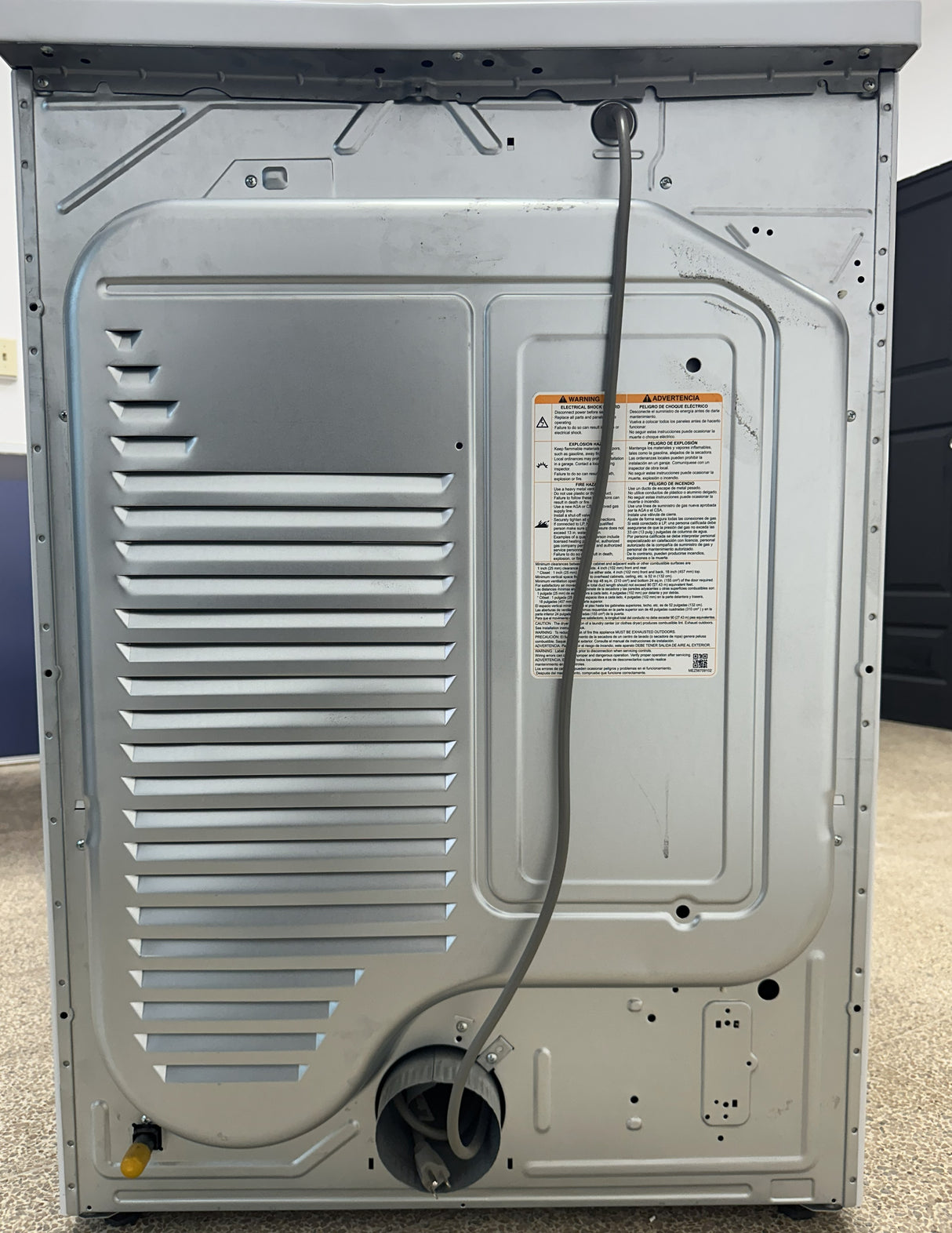 (Outlet) LG Combo Lavadora Automatica Inverter Direct Drive y Secadora a Gas de Carga Frontal | 6 Motion DD | 20kg | Blanco