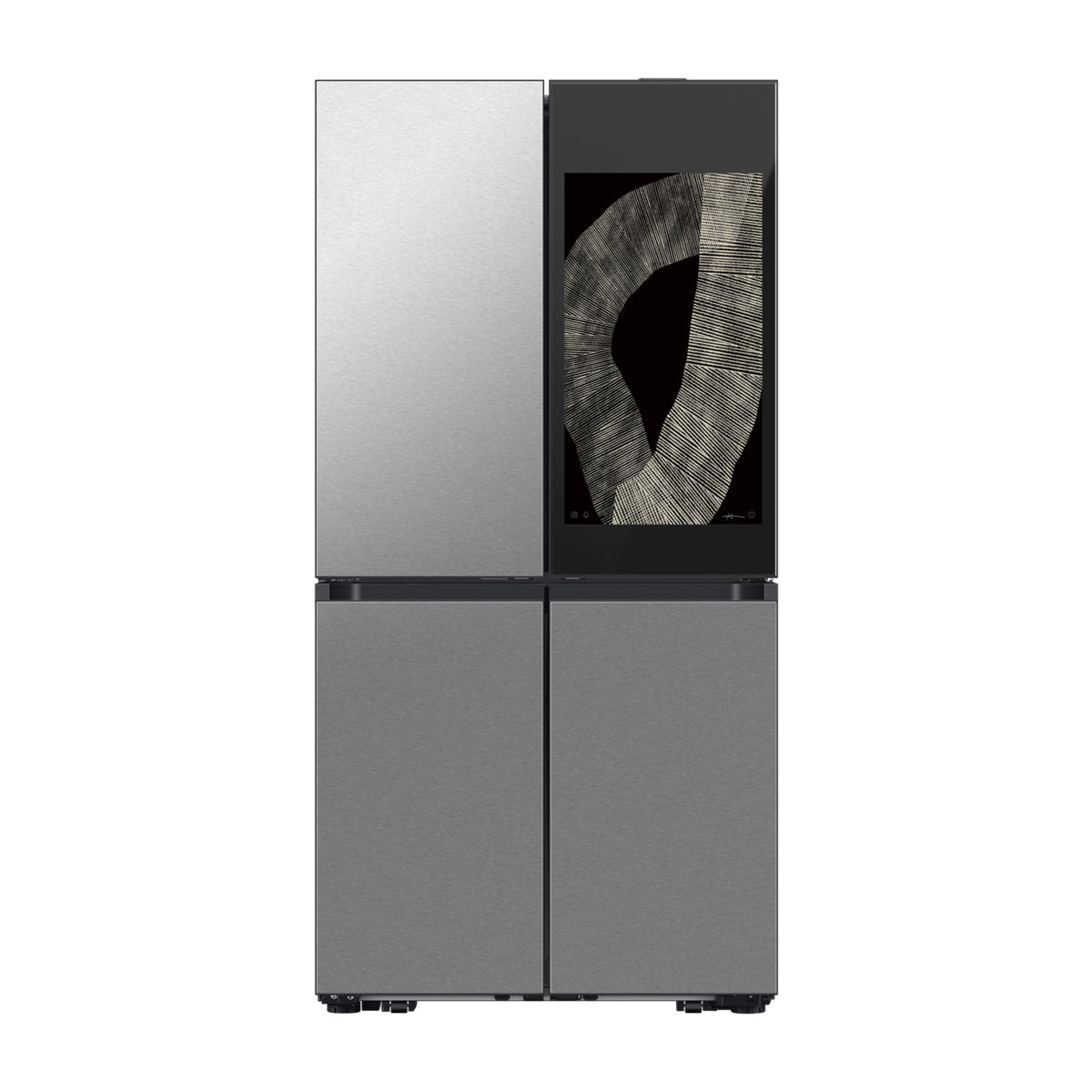 (Outlet) Samsung BESPOKE Refrigeradora Cross Door de 4 Puertas Digital Inverter | Family Hub | Triple Cooling | Dual Ice Maker | Beverage Center | 28.60p3