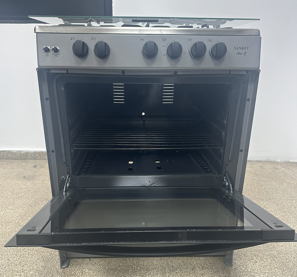 (Outlet) Estufa a Gas de Acero Inoxidable | Enc. Eléctrico | 30" | 5 Quemadores