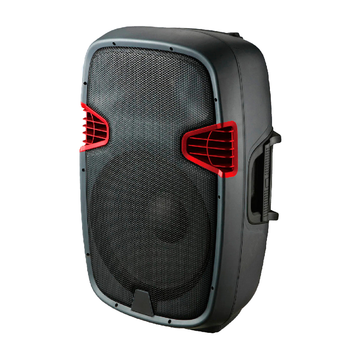 Sankey Equipo de Sonido | 175W | Karaoke | Radio FM | Bluetooth | Función TWS | Amplificador | Incluye Trípode | Rojo