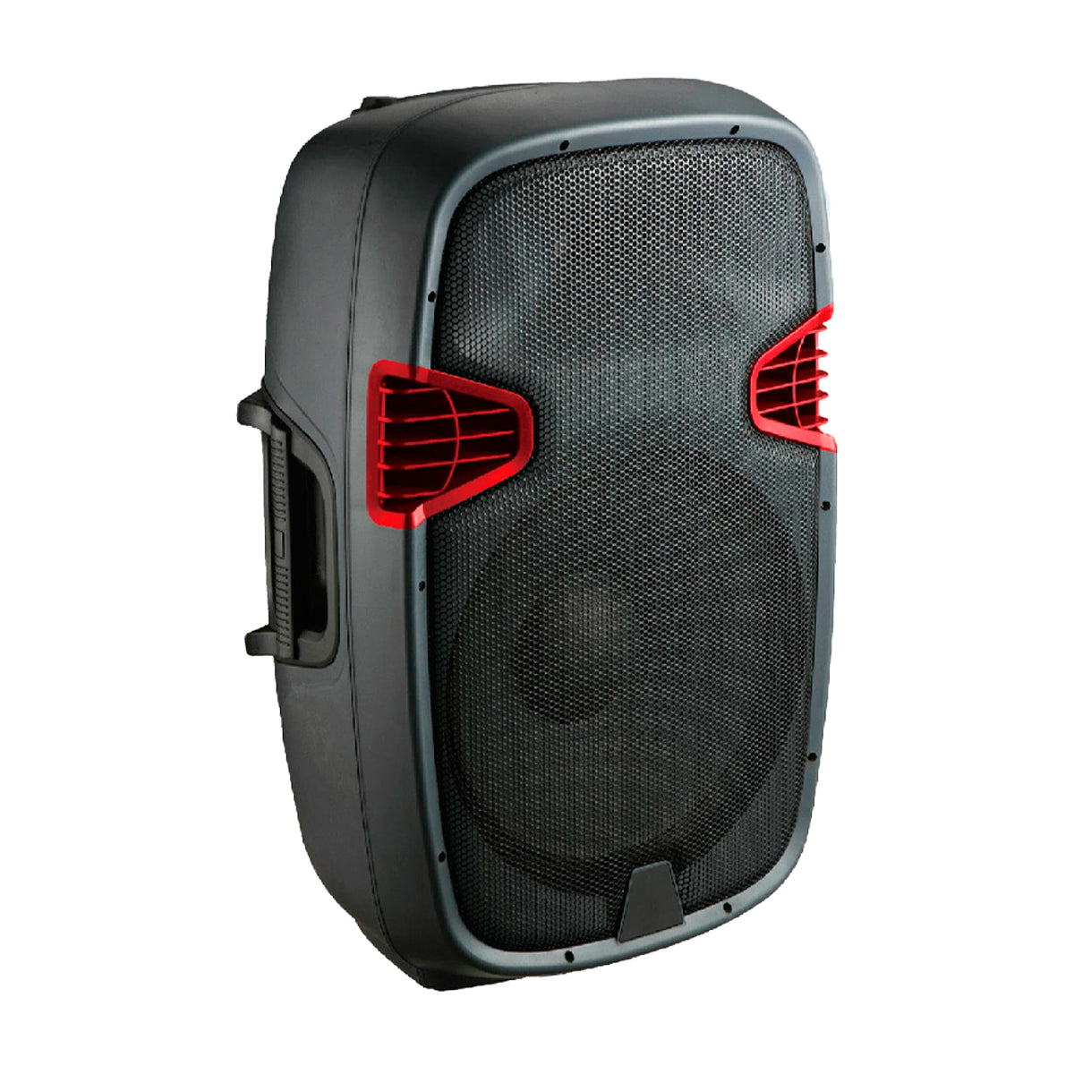 Sankey Equipo de Sonido | 175W | Karaoke | Radio FM | Bluetooth | Función TWS | Amplificador | Incluye Trípode | Rojo