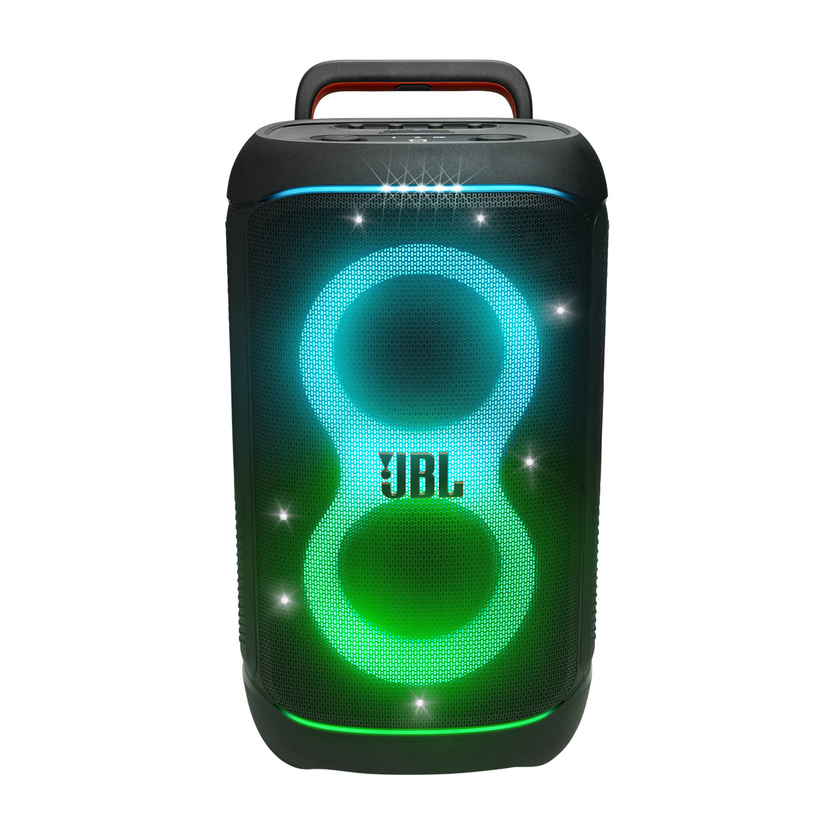 JBL PartyBox 520 Bocina Portátil Bluetooth | AI Sound Boost | Luces | 15H | IPX4 | Negro