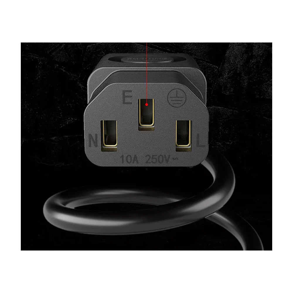 Cable de Alimentación Qiaopu QT3 | Negro