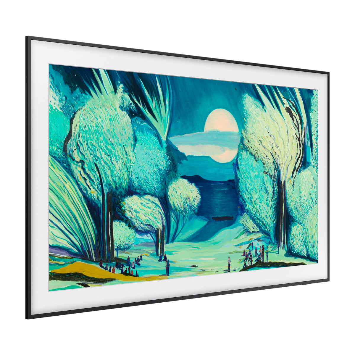 Samsung The Frame Televisor QLED Ultra HD 4K Quantum HDR Smart de 85" | Procesador NQ4 AI Gen2 | Matte Display Film | Marcos Personalizables | Art Mode