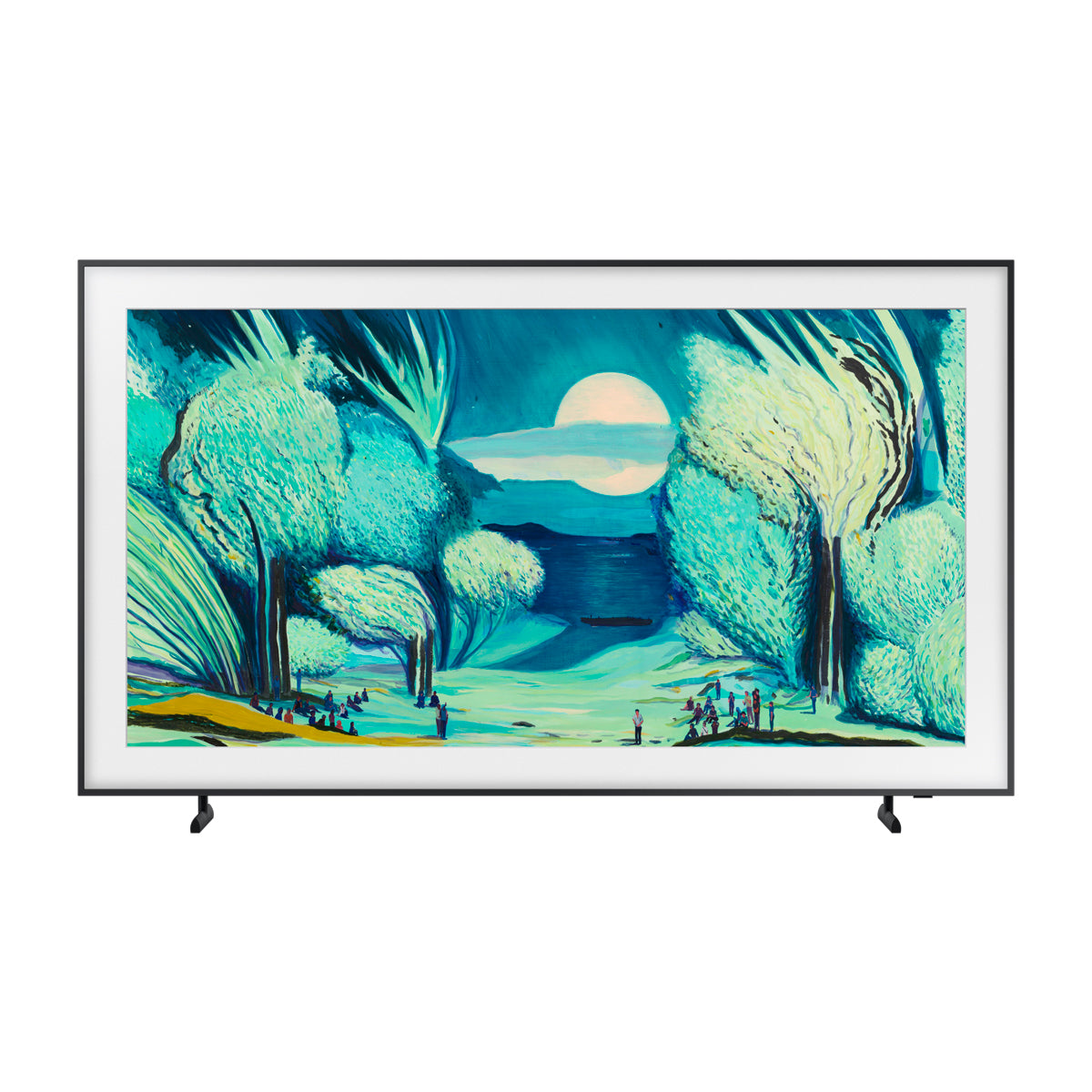 Samsung The Frame Televisor QLED Ultra HD 4K Quantum HDR Smart de 85" | Procesador NQ4 AI Gen2 | Matte Display Film | Marcos Personalizables | Art Mode