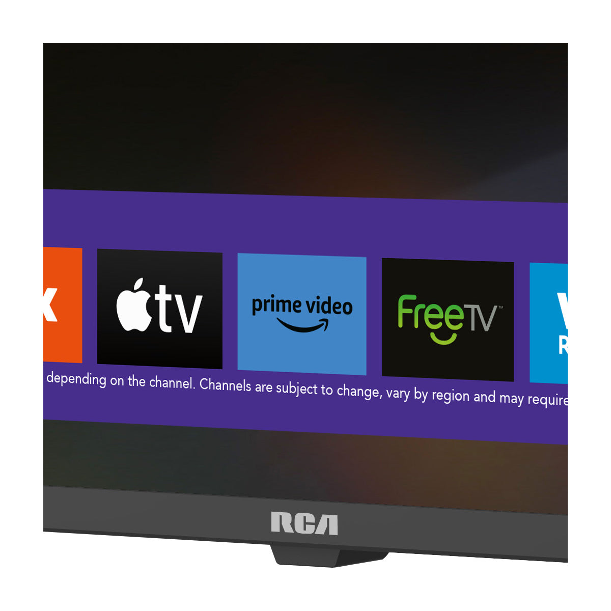 RCA Televisor LED Ultra HD 4K HDR Smart de 65" | Procesador ARM Cortex A53 Quad Core | Frameless Design | Dolby Audio | Roku TV