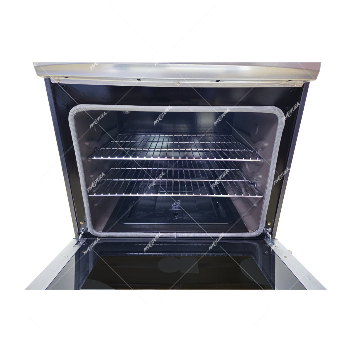 RCA Signature Estufa a Gas de Acero Inoxidable | Enc. Eléctrico | Tapa | 30" | 5 Quemadores