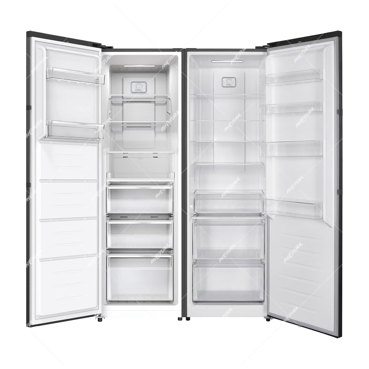 Sankey Bundle Refrigeradora y Congelador Inverter | Enfriamiento Supremo | Descongelación Automática | 22.32p3