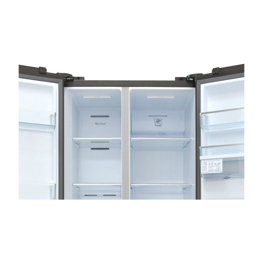 Sankey Refrigeradora Side by Side Inverter | Enfriamiento Supremo | Descongelación Automática | Dispensador de Agua | 15.36p3 | Gris