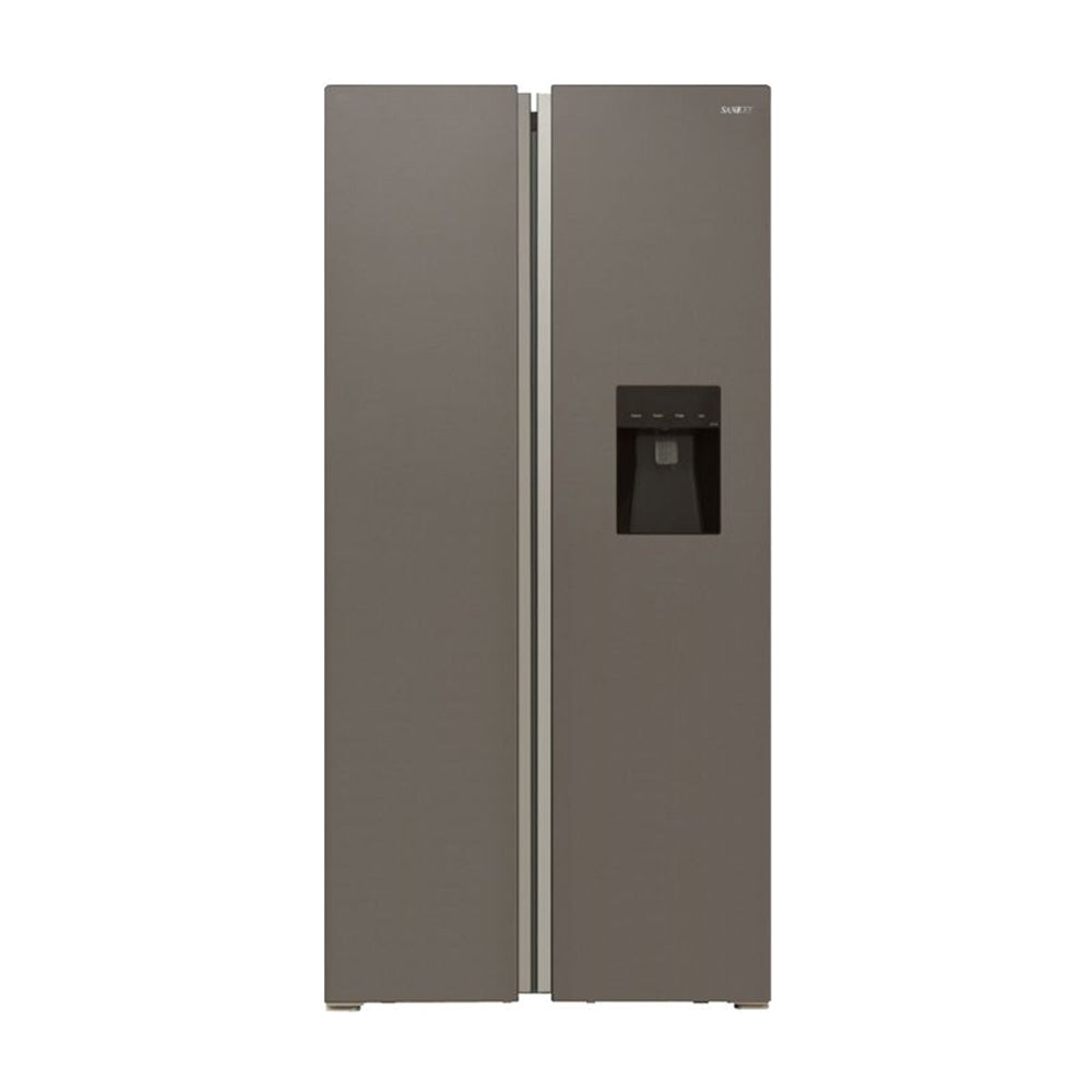 Sankey Refrigeradora Side by Side Inverter | Enfriamiento Supremo | Descongelación Automática | Dispensador de Agua | 18.96p3 | Gris