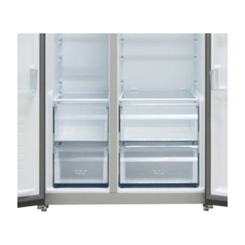 Sankey Refrigeradora Side by Side Inverter | Enfriamiento Supremo | Descongelación Automática | Dispensador de Agua | 18.96p3 | Gris