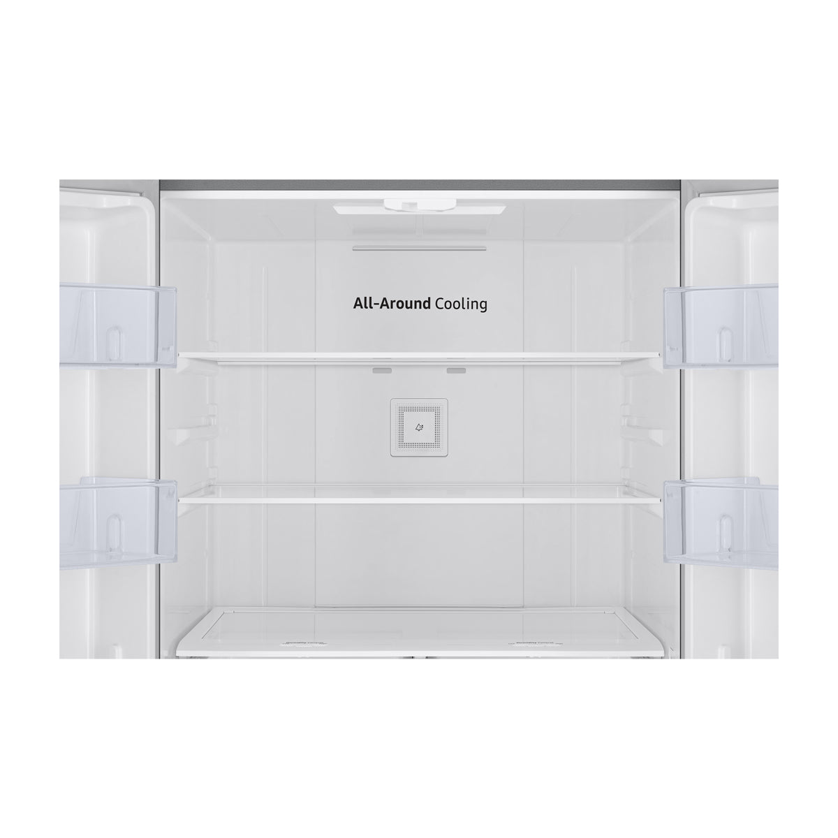 Samsung Refrigeradora French Door Digital Inverter de 3 Puertas | All-Around Cooling | SpaceMax | Dispensador de Agua | 22p3