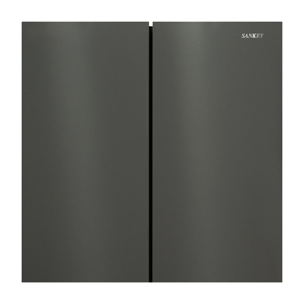 Sankey Refrigeradora French Door Inverter de 3 Puertas | Enfriamiento Supremo | Descongelación Automática | 20.34p3 | Negro