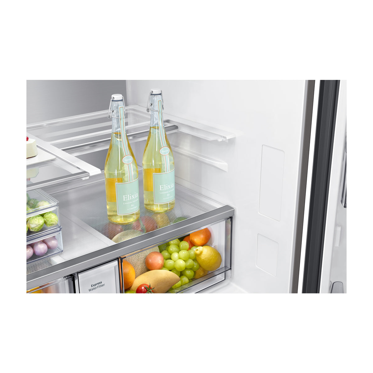 Samsung BESPOKE Refrigeradora Cross Door de 4 Puertas Digital Inverter | Family Hub | Triple Cooling | Dual Ice Maker | Beverage Center | 28.60p3