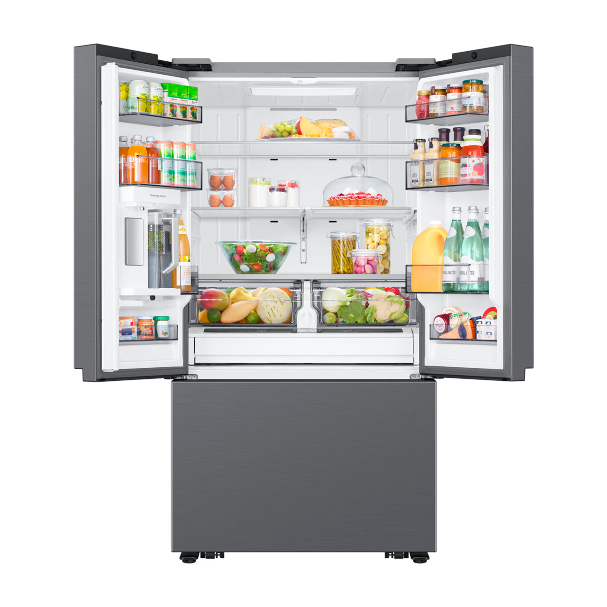 Samsung Refrigeradora French Door Digital Inverter de 3 Puertas | All-Around Cooling | SpaceMax | Dual Ice Maker | Beverage Center | 31.5p3