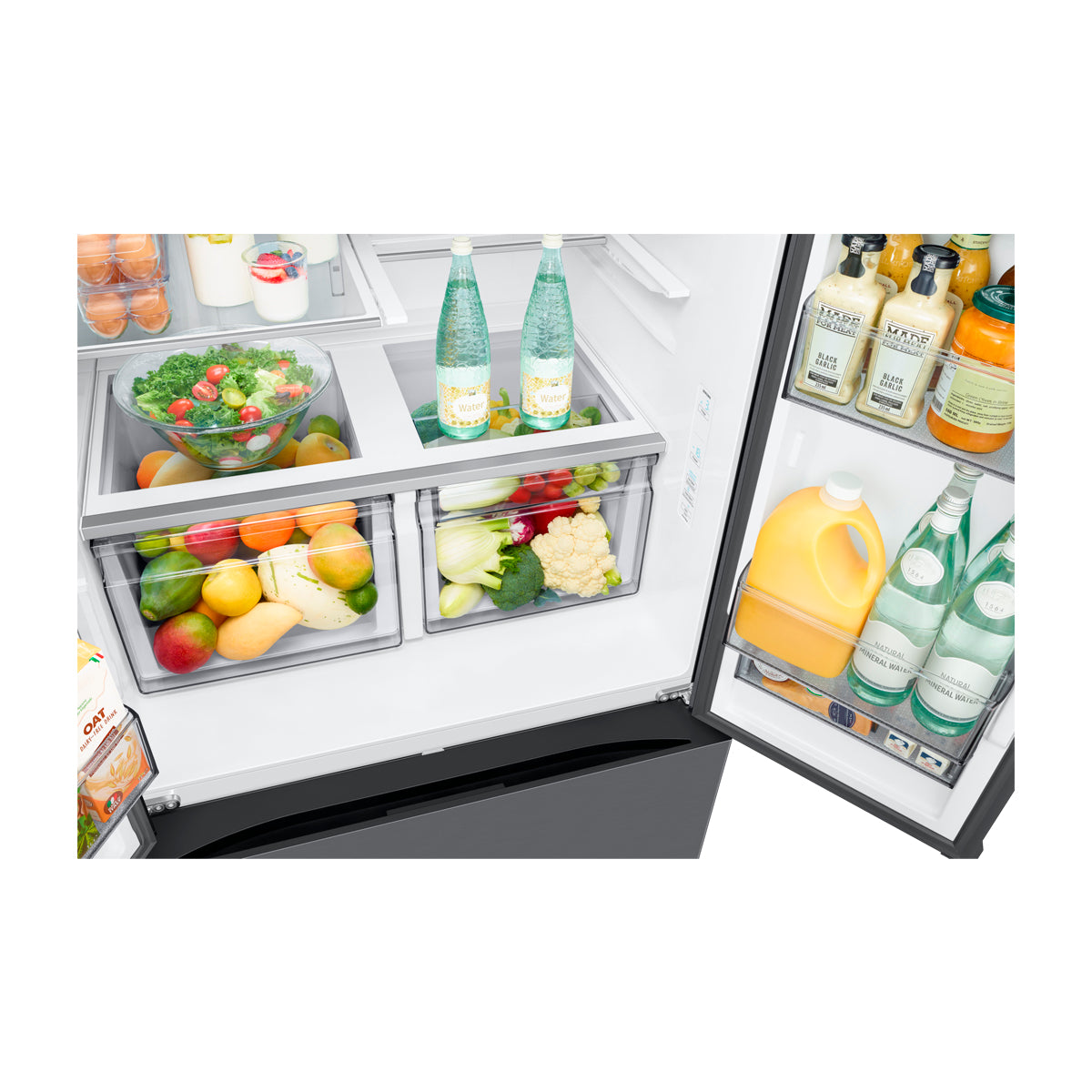 Samsung Refrigeradora French Door Digital Inverter de 3 Puertas | All-Around Cooling | SpaceMax | Dual Ice Maker | 31.5p3