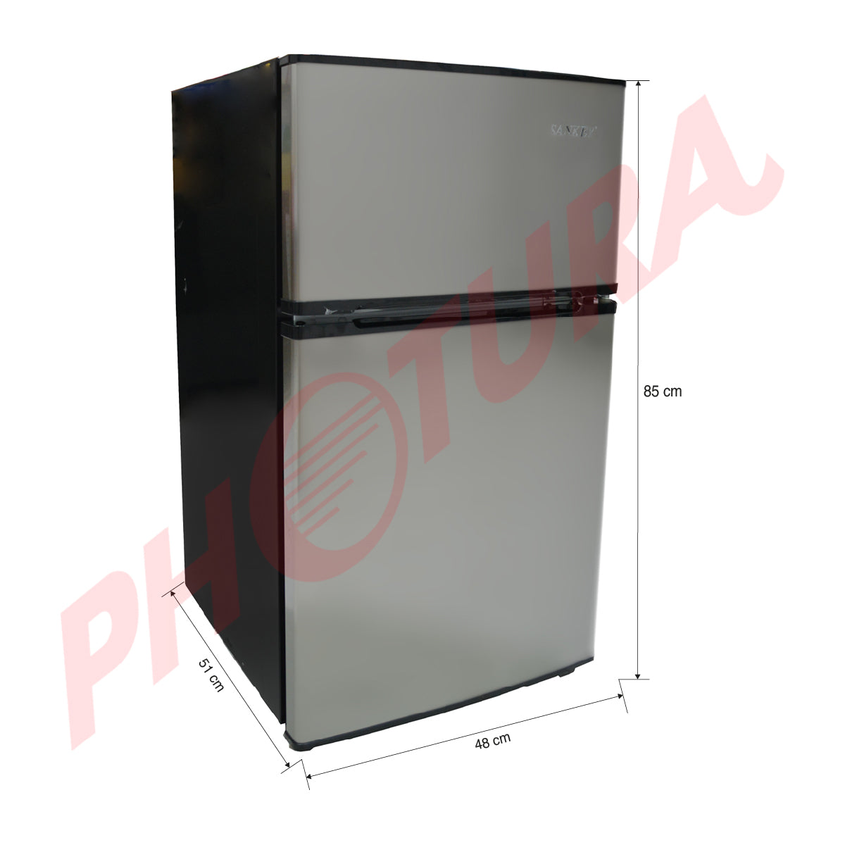 Sankey Refrigeradora Top Freezer | Rápido Enfriamiento | Control de Temperatura | 3.7p3