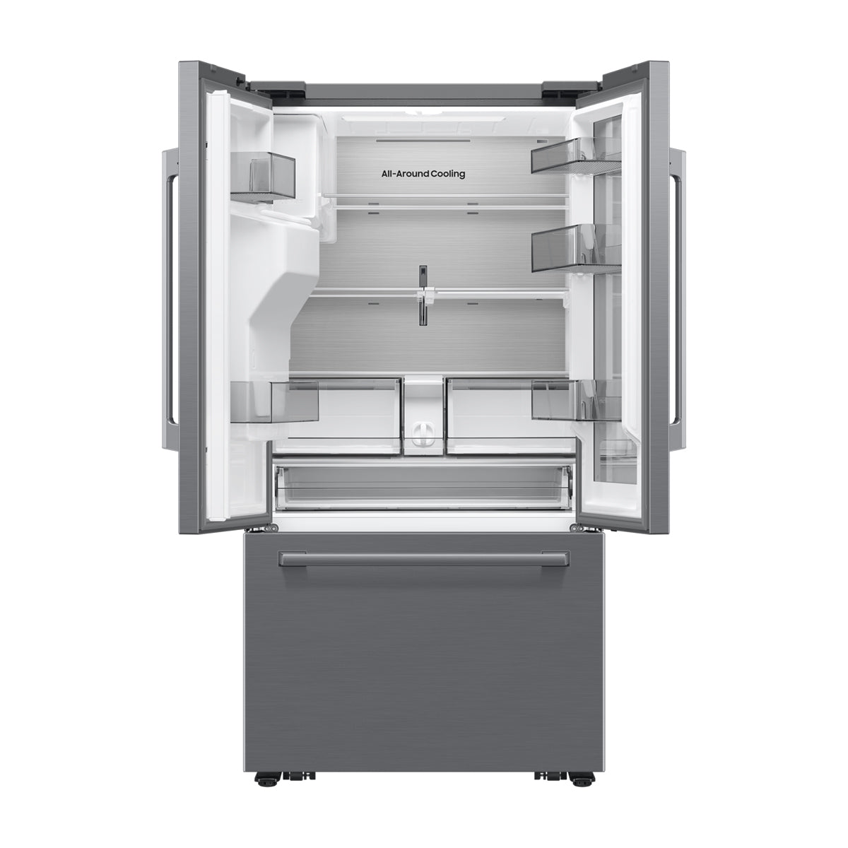 Samsung Refrigeradora French Door Digital Inverter de 3 Puertas | Auto View | WiFi | All-Around Cooling | SpaceMax | Ice Maker | Dispensador de Agua y Hielo | 28.5p3