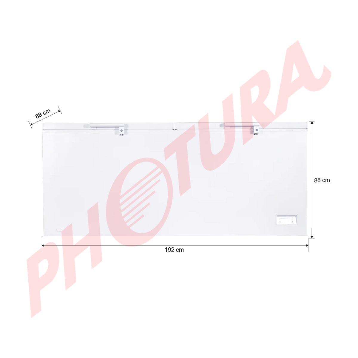 Sankey Congelador Horizontal de 24.30p3 | Blanco