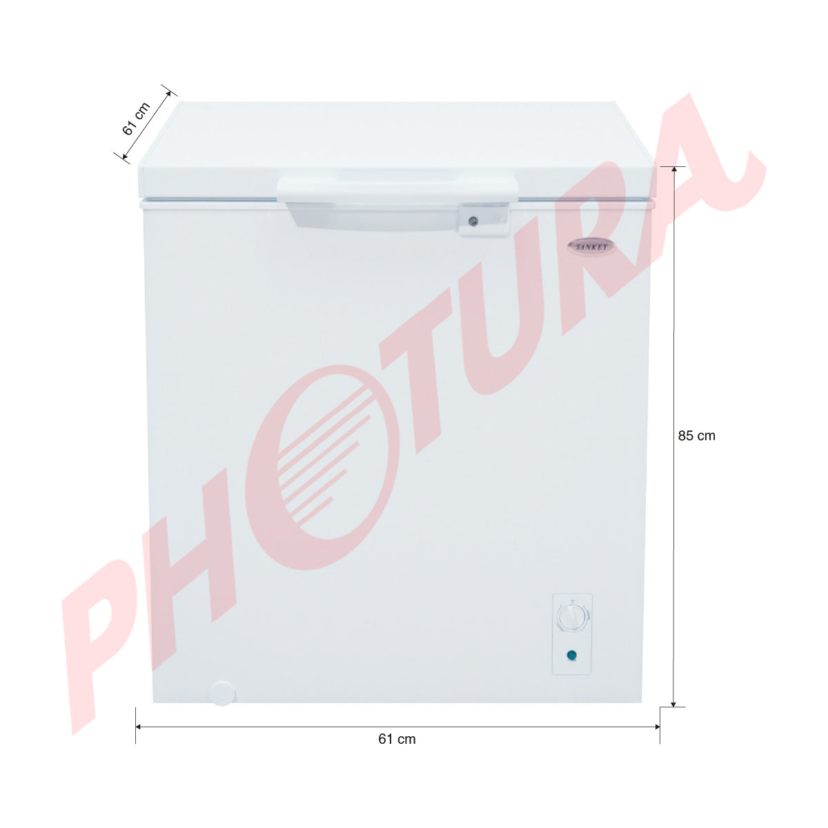 Sankey Congelador Horizontal de 5.05p3 | Blanco