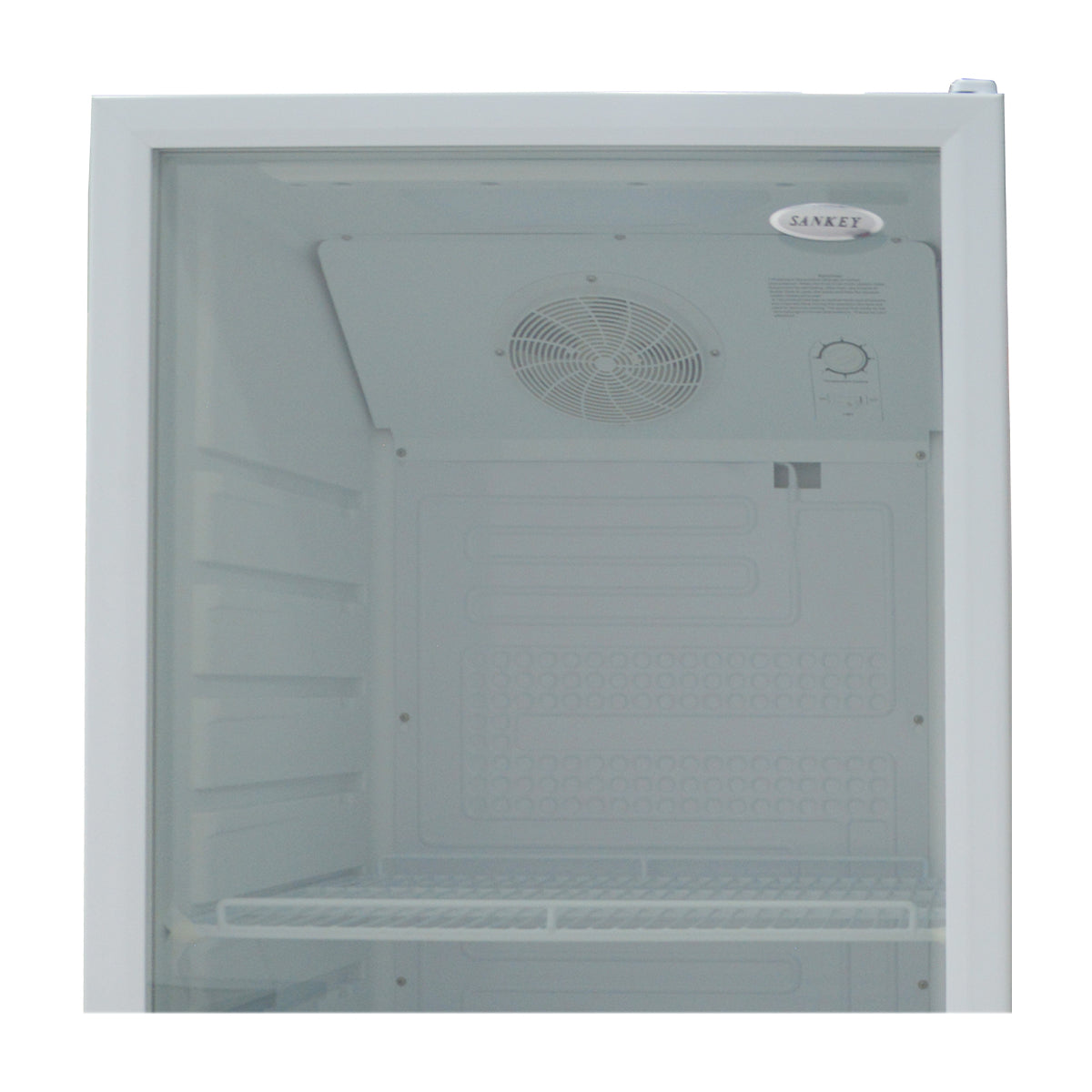 Sankey Vitrina Comercial de 1 Puerta | Cierre Automático | Seguridad con Llave | 10.91p3