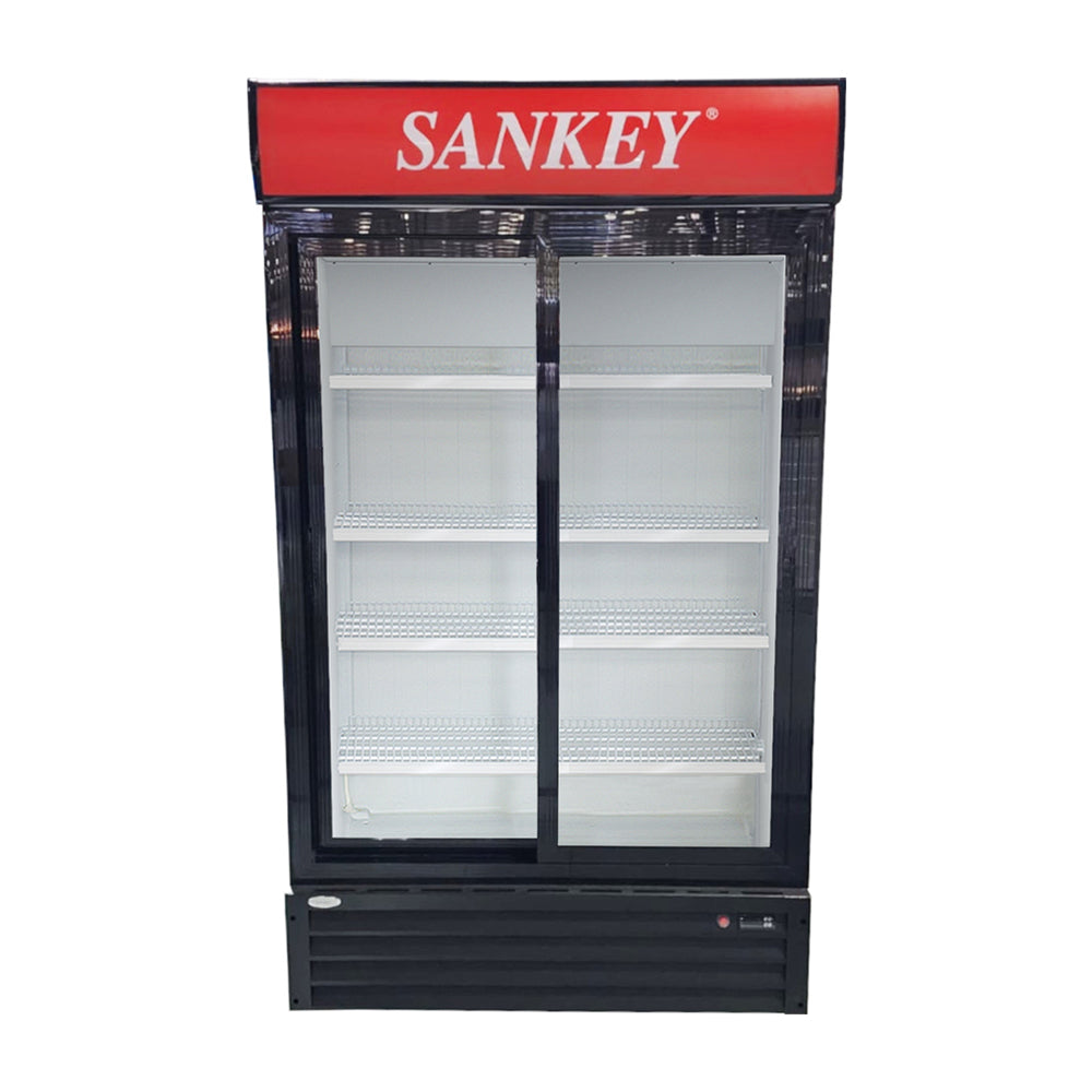 Sankey Vitrina Comercial de 2 Puertas | Cierre Automático | Seguridad con Llave | 35.32p3