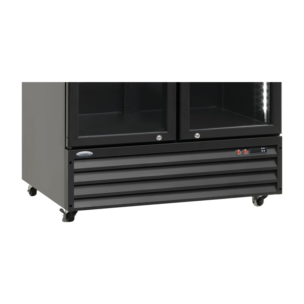 Sankey Vitrina Comercial de 2 Puertas | Cierre Automático | Seguridad con Llave | 25.78p3