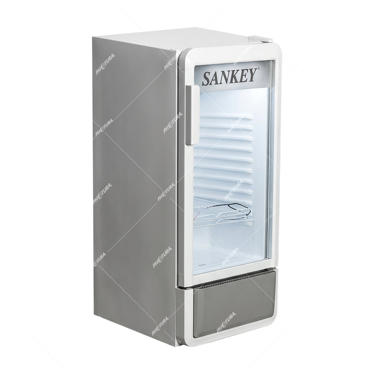 Sankey Vitrina Comercial de 1 Puerta | Cierre Automático | Seguridad con Llave | 7.06p3