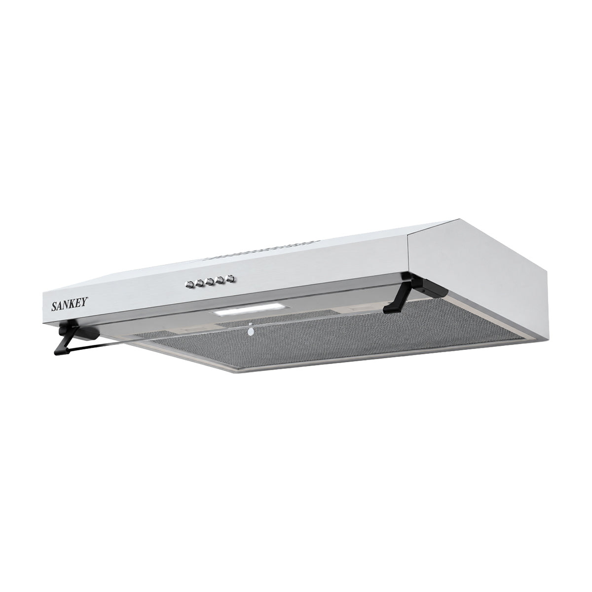 Sankey Extractor de Grasa de 60cm | Tipo Compacto | 3 Velocidades | Plateado