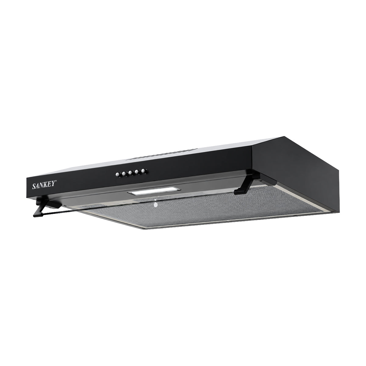 Sankey Extractor de Grasa de 60cm | Tipo Compacto | 3 Velocidades | Negro