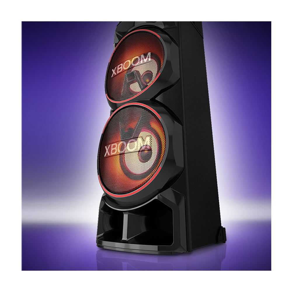 LG Equipo de Sonido | Super Bass Boost | Doble Woofer | DJ Pad | Karaoke | Luces LED | Multi Bluetooth