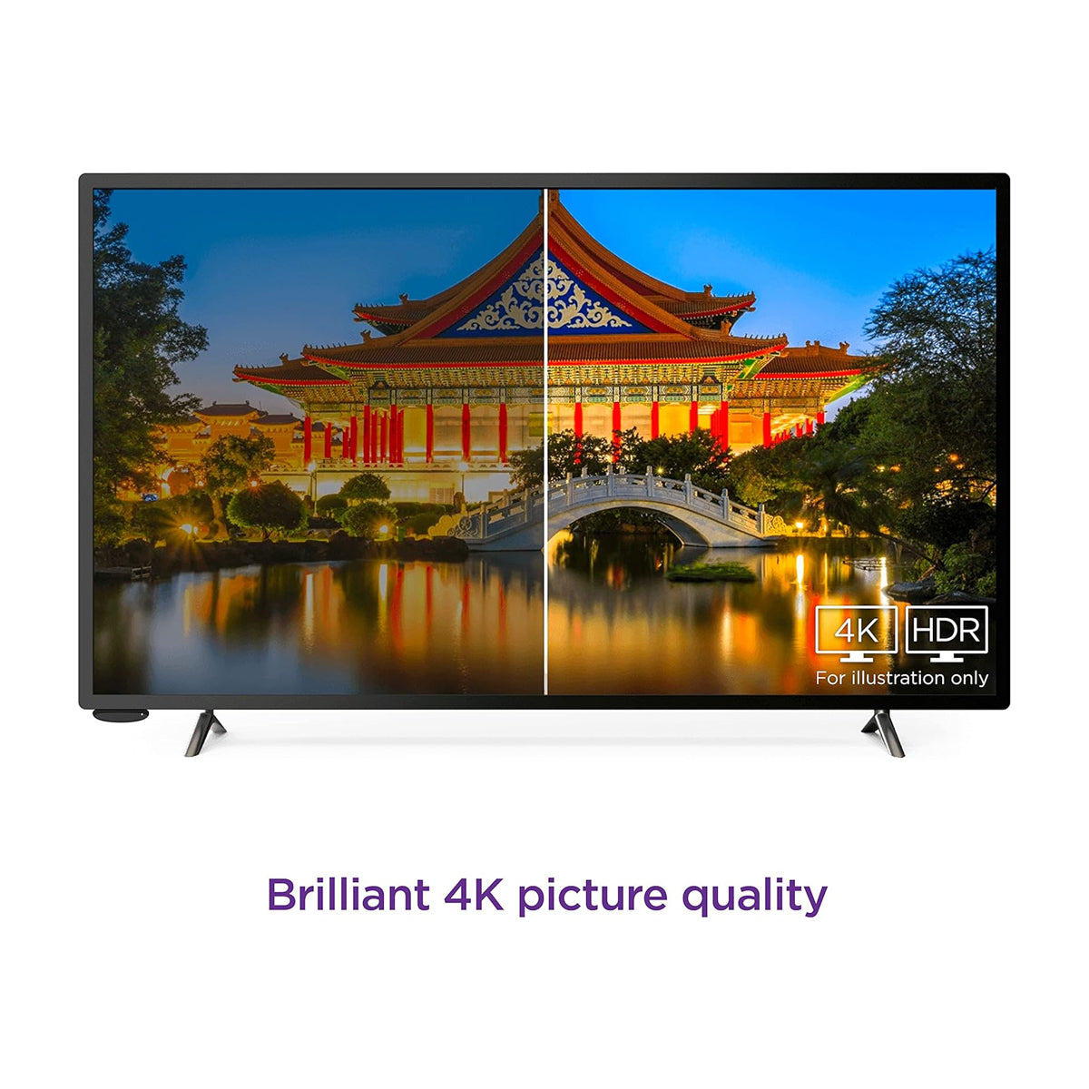 Roku Express 4K+ Reproductor de Streaming | HD/4K/HDR | Incluye Control Remoto con Búsqueda por Voz y Cable HDMI Premium