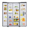 Samsung BESPOKE Refrigeradora Side By Side Digital Inverter | All Around Cooling | SpaceMax | AOD | Dual Ice Maker | Beverage Center | 23p3 | Clean Navy/White