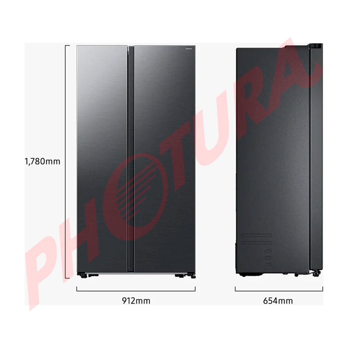 Samsung Refrigeradora Side By Side Digital Inverter | All Around Cooling | SpaceMax | Dispensador de Agua | 20.4p3