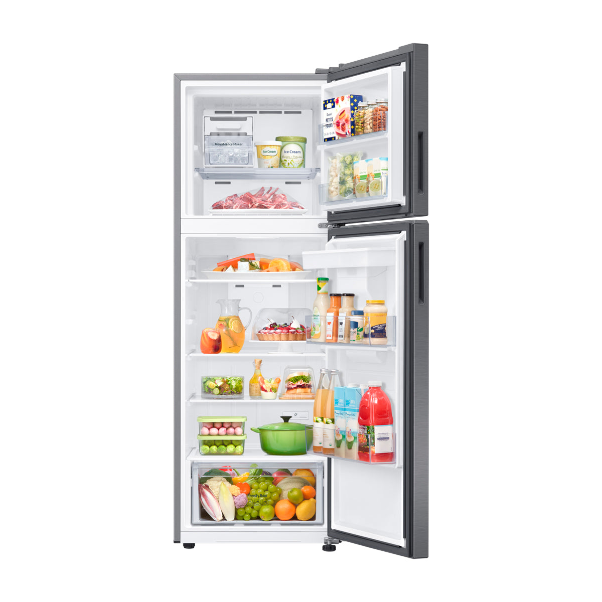 Samsung Refrigeradora Top Freezer Digital Inverter | All-Around Cooling | AI Energy | Dispensador de Agua | 12.18p3