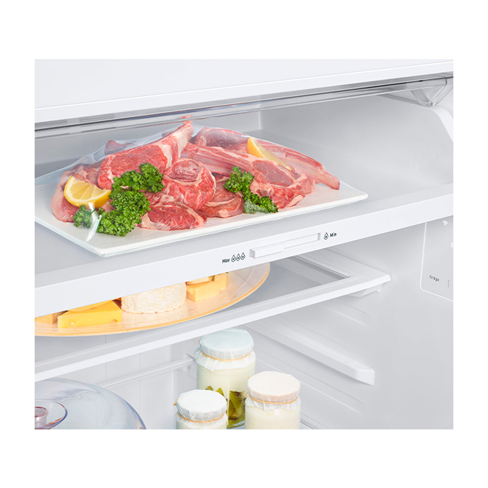 Samsung BESPOKE Refrigeradora Top Freezer Digital Inverter | All-Around Cooling | OptimalFresh+ | AI Energy | Dispensador de Agua | 18.47p3 | Beige