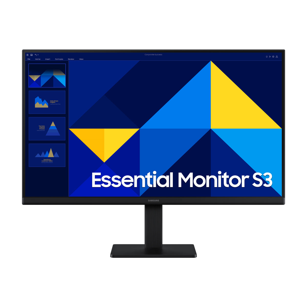 Samsung Essential S30GD Monitor IPS LED Full HD de 24" | Diseño Ultra Fino | Flicker Free | Game Mode | Contrast Ratio
