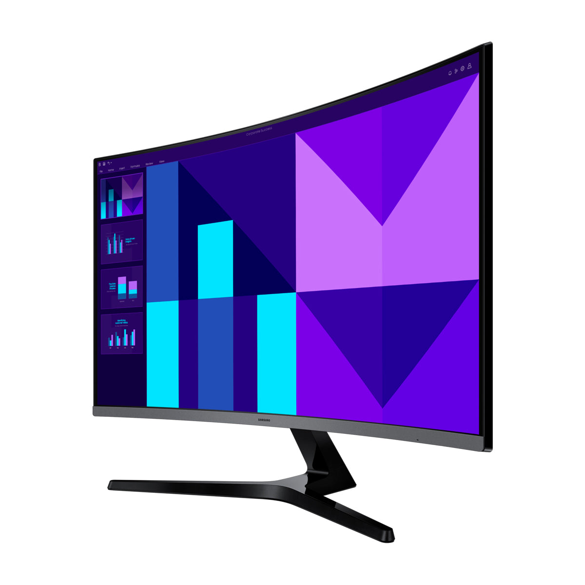 Samsung Essential S39GD Monitor Curvo VA LED Full HD de 32" | Flicker Free | Game Mode | Contrast Ratio