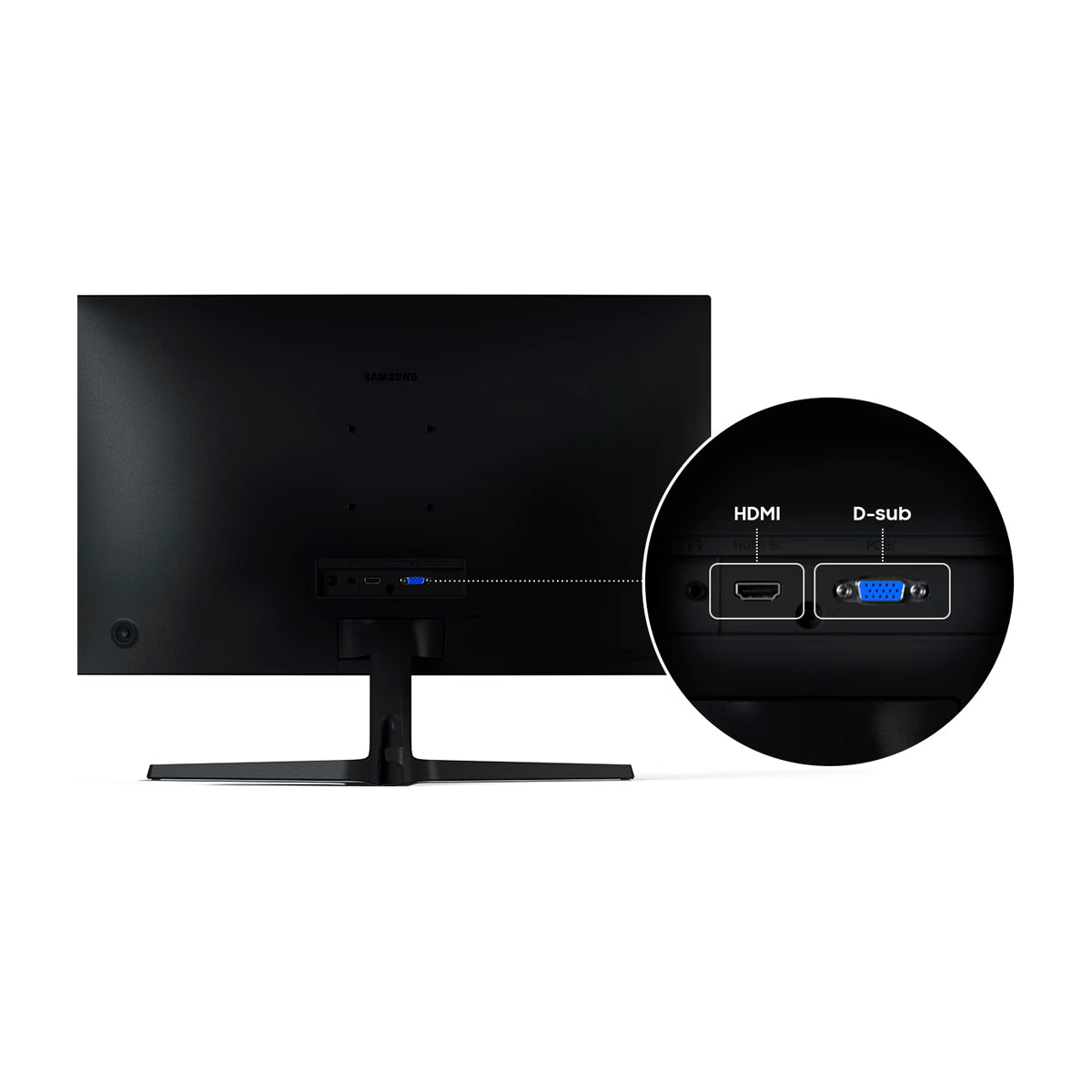 Samsung Essential S39GD Monitor Curvo VA LED Full HD de 32" | Flicker Free | Game Mode | Contrast Ratio