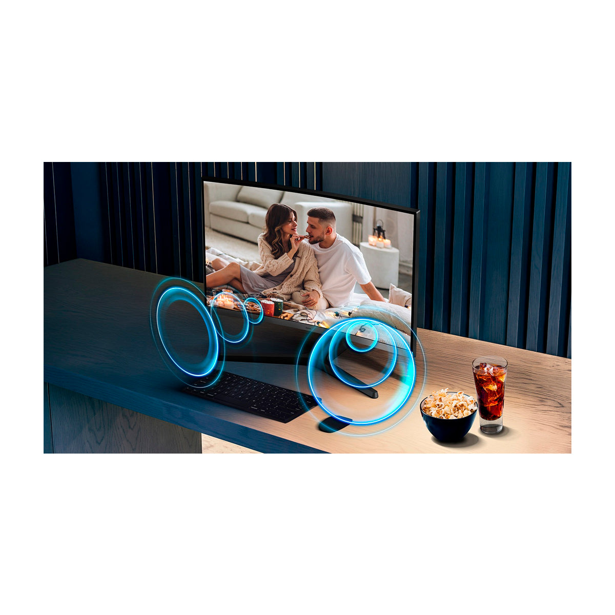 Samsung Essential S39GD Monitor Curvo VA LED Full HD de 32" | Flicker Free | Game Mode | Contrast Ratio