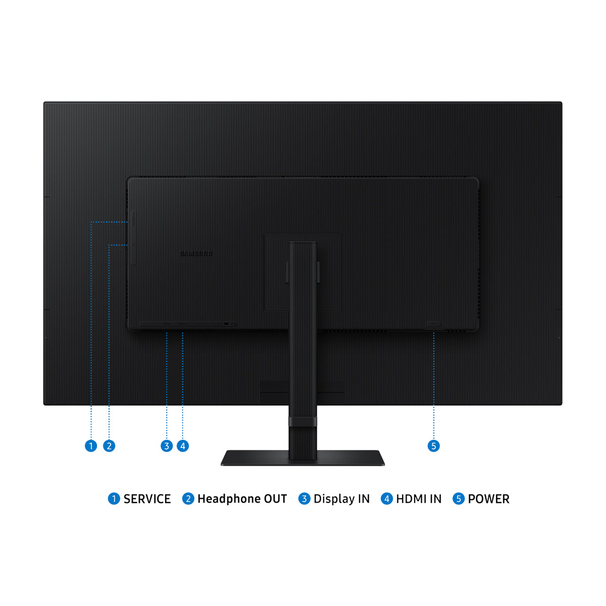 Samsung ViewFinity S70D IPS LED UHD 4K HDR10 de 37" | Mil Millones de Colores | Contrast Ratio