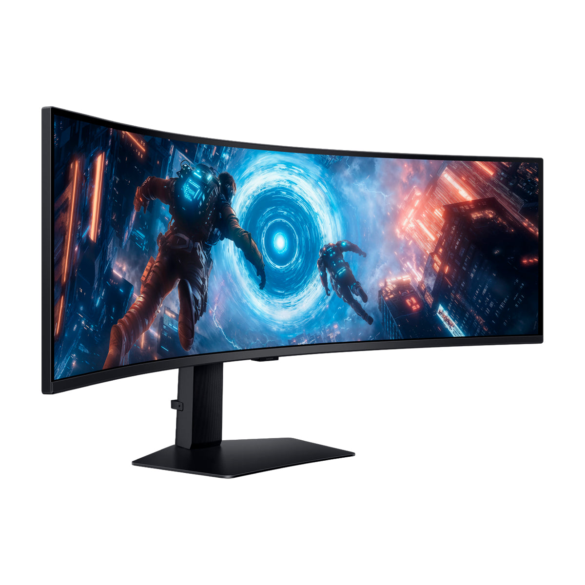 Samsung Odyssey G9 Monitor Gaming Curvo Ultra Wide VA DQHD HDR600 / HDR10+ de 49" | 1000R | AMD FreeSync Premium Pro | 144Hz | 1ms
