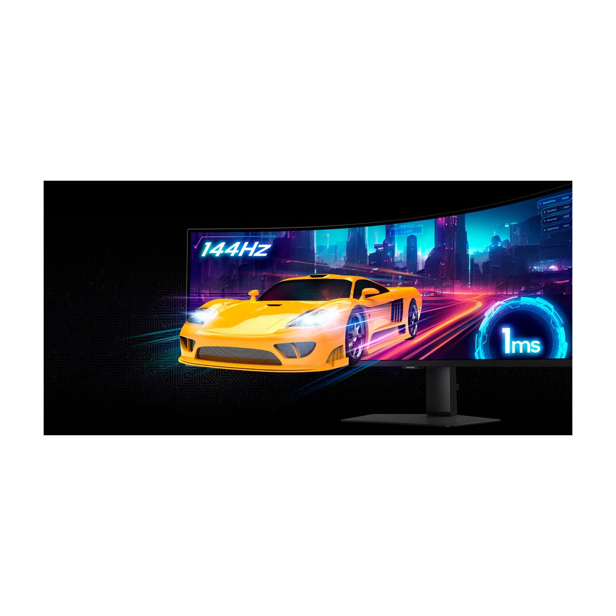 Samsung Odyssey G9 Monitor Gaming Curvo Ultra Wide VA DQHD HDR600 / HDR10+ de 49" | 1000R | AMD FreeSync Premium Pro | 144Hz | 1ms