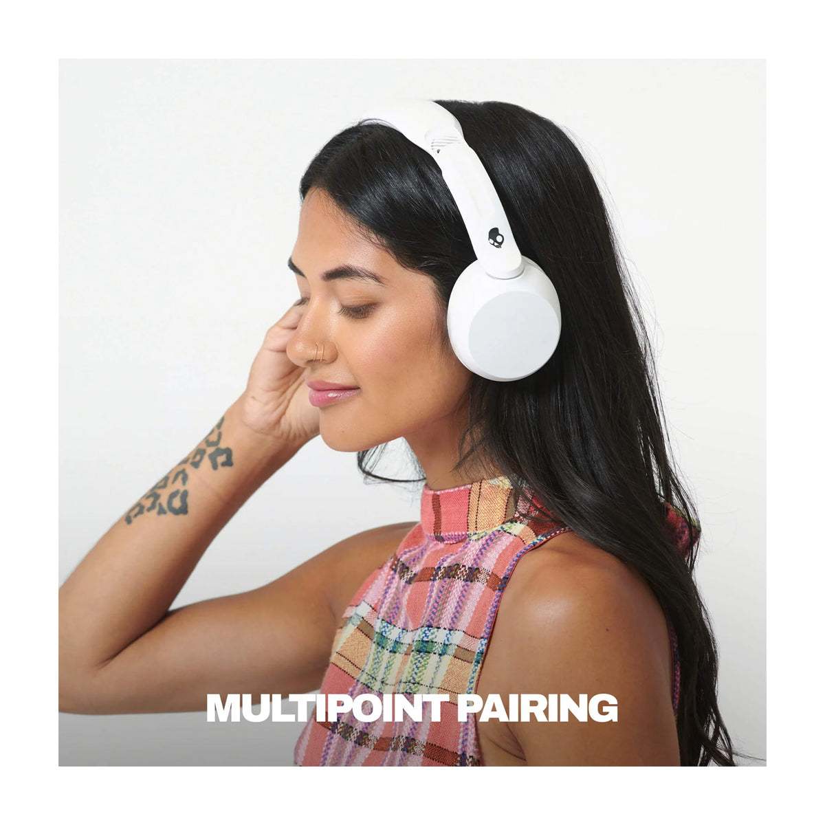 Skullcandy Icon 180 Audífonos Inalámbricos Bluetooth On-Ear | Bone