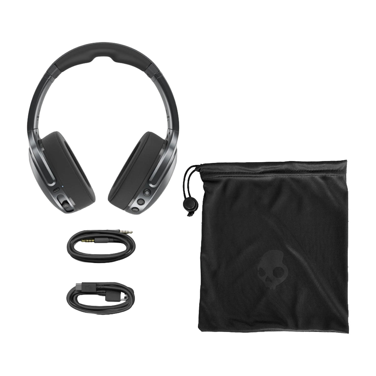 Skullcandy Crusher 540 Active Audífonos Inalámbricos Bluetooth Over-Ear | Concrete