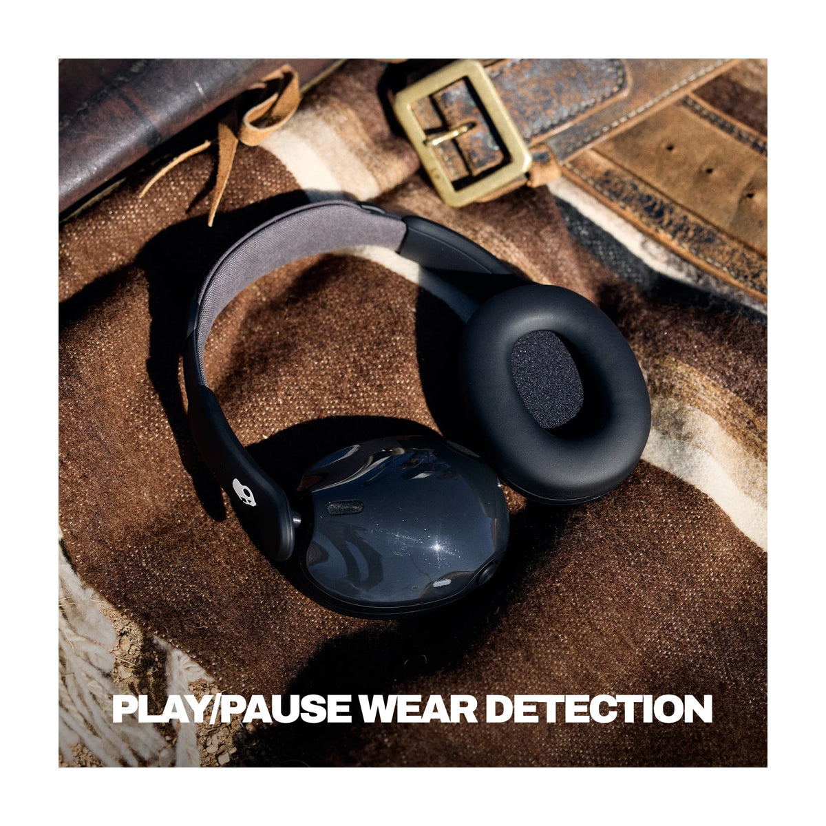 Skullcandy Hesh 540 ANC Audífonos Inalámbricos Bluetooth Over-Ear | Active Noise Cancelling | Negro