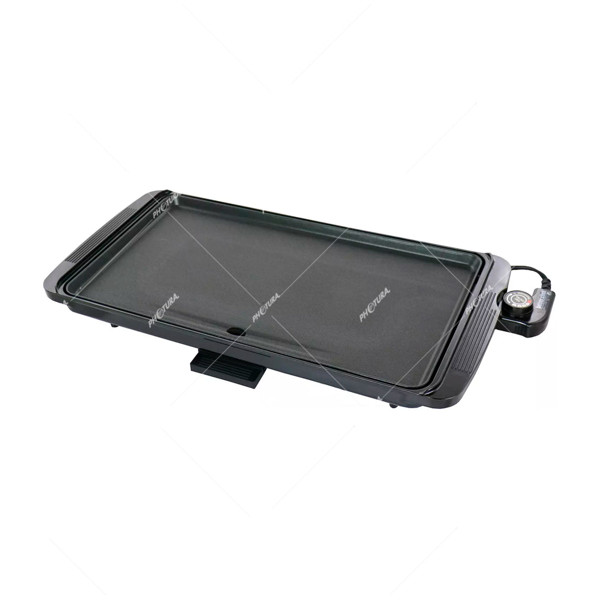 Sankey Parrilla Eléctrica | Fácil limpieza | Antiadherente | Antideslizante | 1350 W | Negro