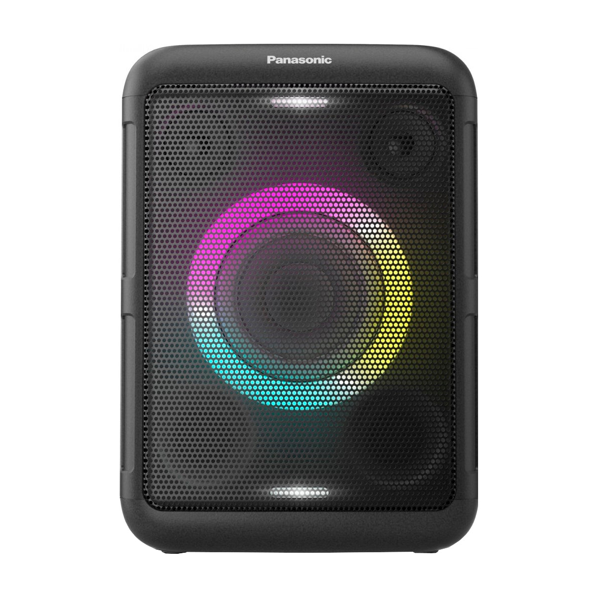 Panasonic Bocina Portátil Bluetooth | Bass Reflex | 9H | Karaoke | Luces LED | Bluetooth | Negro