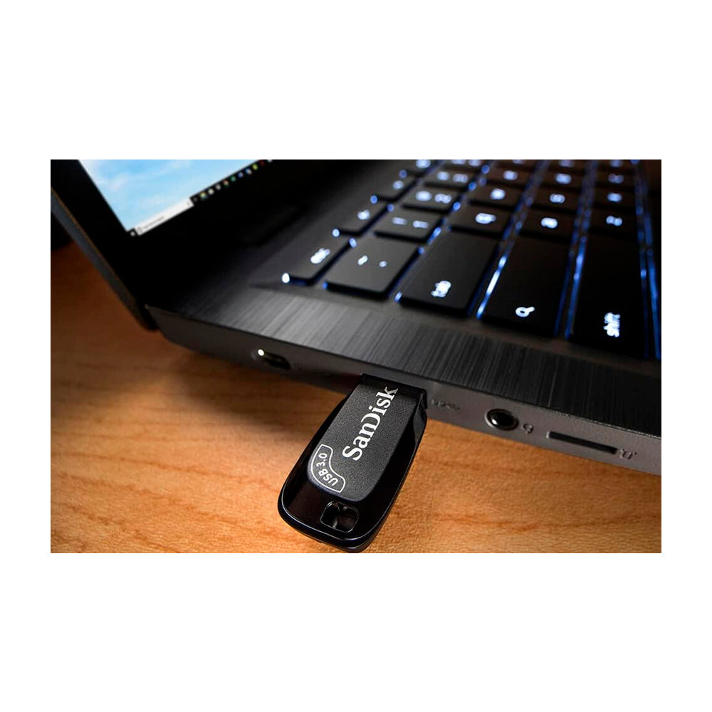 SanDisk Memoria USB de 32GB | USB 3.0 | 100MB/s | Negro