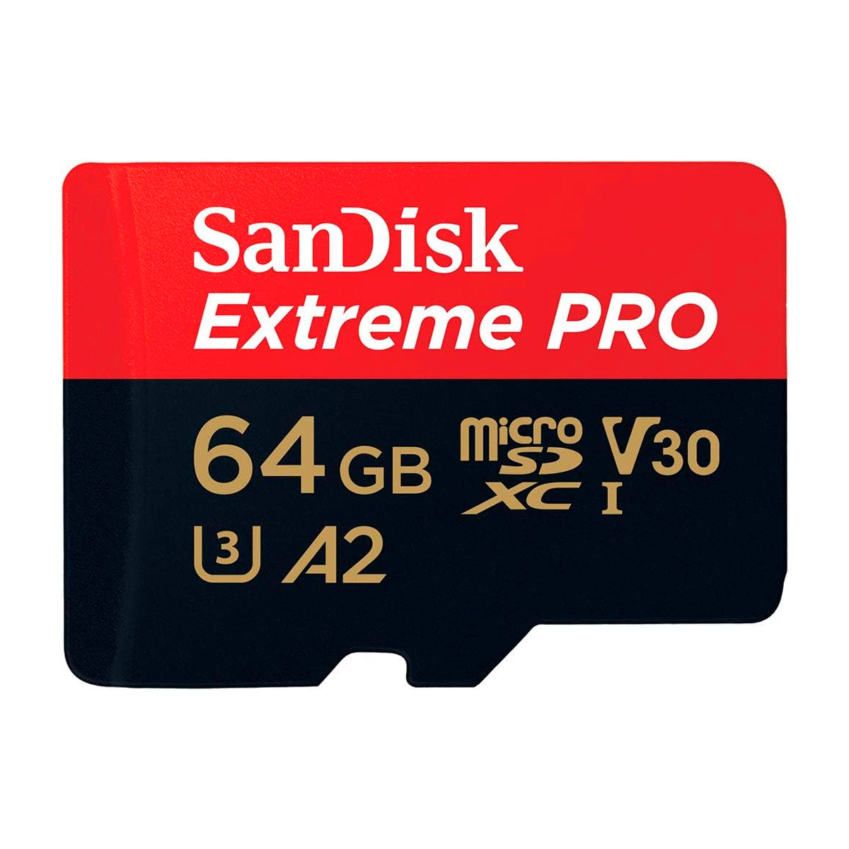 SanDisk Memoria Micro SDXC de 64GB + Adaptador | UHS-I | V30 | U3 | Clase 10 | 200 MB/s